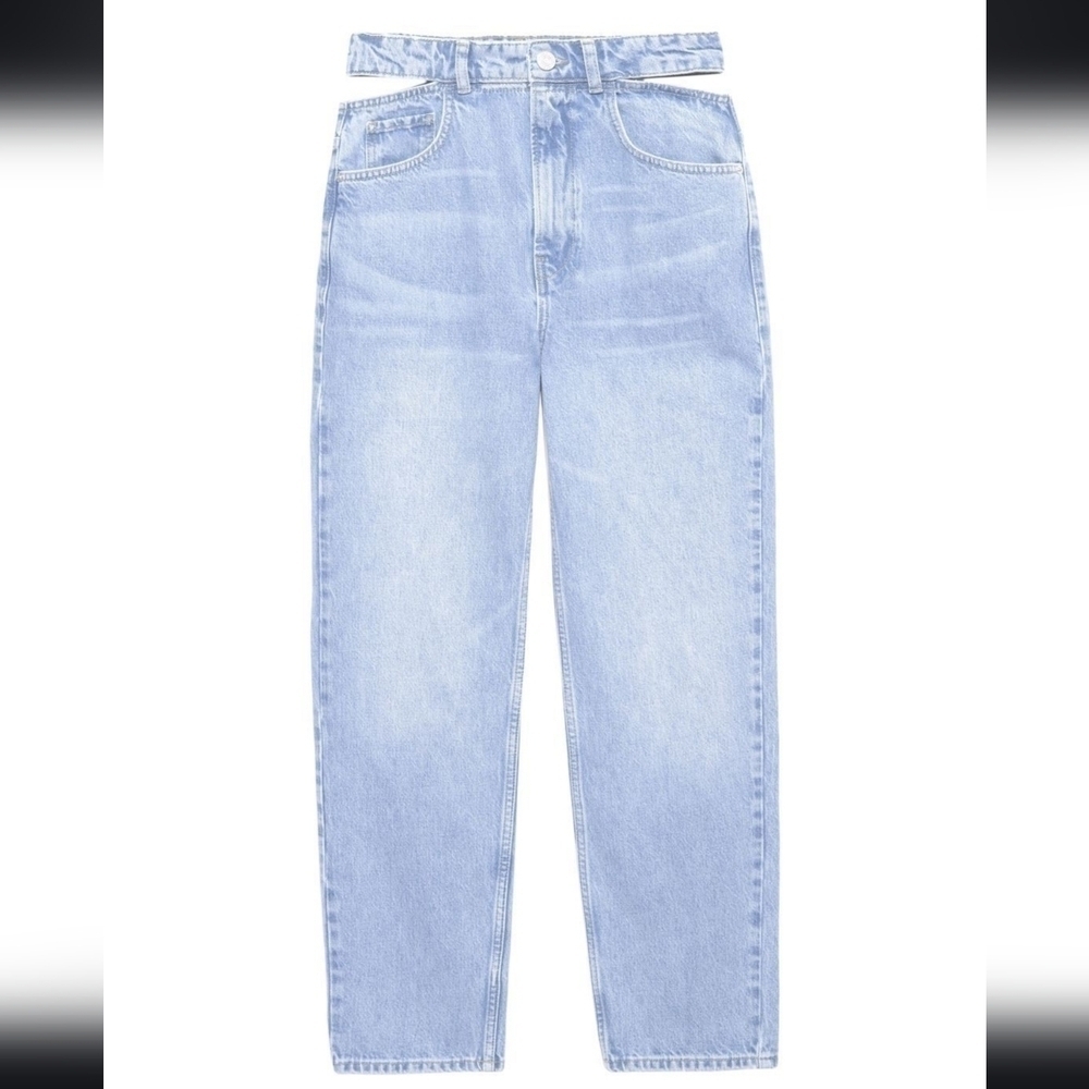 FRAME - high waisted Cut Out Jeans